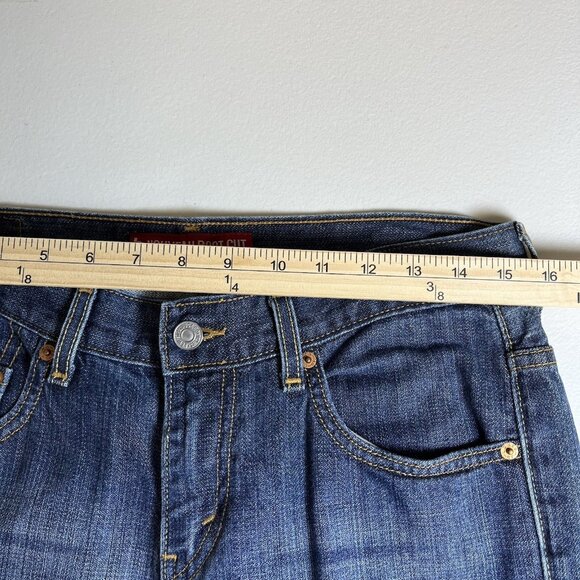 Levis 515 Nouveau Boot Cut Jeans Womens Size 8 Medium Wash Low Rise 5-pocket - Picture 8 of 9